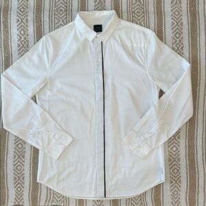 Armani Exchange Men’s Dress Shirt - White